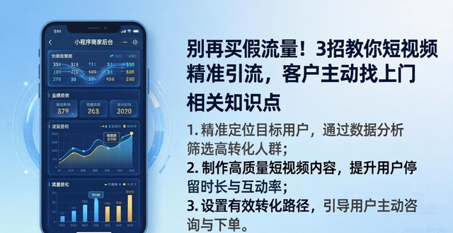 短视频引流是做什么的_精准引流短视频营销运营_短视频引流推广方案